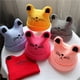 thumbnail image 1 of 2022 Korea Spring Autumn Kids boys Hat Candy Color Baby Boys Knit Hat Baby Girls Bear Head Embroidery Kids Knitted Hat201 to 5 years He Qiyong unisex, 1 of 1