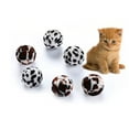 thumbnail image 3 of Cloth Patch Ball Cat Toy, Interactive Fabric Toy for Cats with Colorful Designs, Fun And Safe Cat Plaything for Exercise And Entertainment, Compact Cat Toy for Indoor Fun, 3 of 7