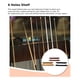 thumbnail image 5 of Estante para tacos de billar Yuarrent Madera Dura 6 Clips, 5 of 6