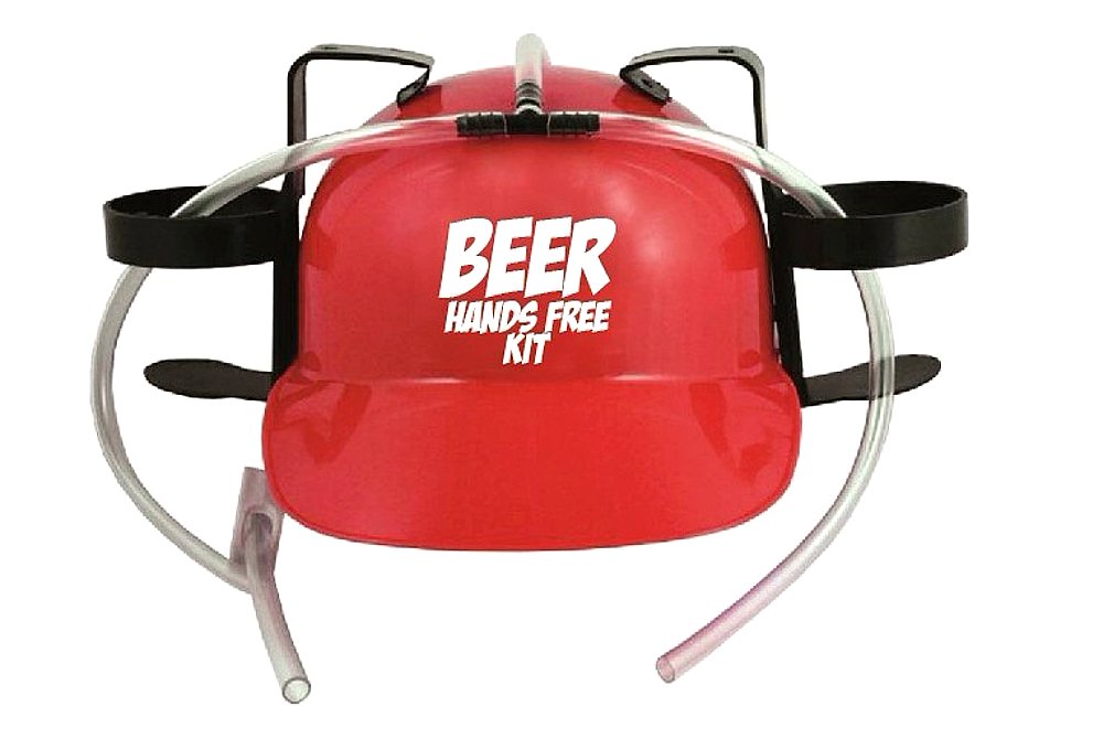 BEER HANDS FREE KIT DRINKING HAT