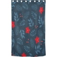 thumbnail image 2 of GZHJMY Flowers and Leaves Blackout Curtains 84x42in,Thermal Insulated Room Darkening Curtains Window Curtain Panels for Bedroom Bath Living Room11 Home Decor, 2 of 7
