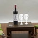 thumbnail image 2 of FELTECHELECTR 1 juego de mini botellas de vino, adornos y mini tazas con caja para decoración de casa de muñecas., 2 of 7