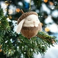 thumbnail image 5 of Forest Animal Acorn Ornaments Cozy Forest Christmas Ornaments, 2026 New Pine Cone Animal Decoration, Woodland Creature Hanging Ornament, Hanging Ornament for Home Decor(D), 5 of 6