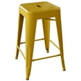 thumbnail image 2 of AmeriHome Loft 24" Metal Bar Stool, Gold, Set of 4, 2 of 4