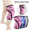 thumbnail image 2 of 1pc Knee Protector Camouflage Pattern Compression Multicolor 7mm Knee Support Leg Brace Stabilizer For Cycling, 2 of 5