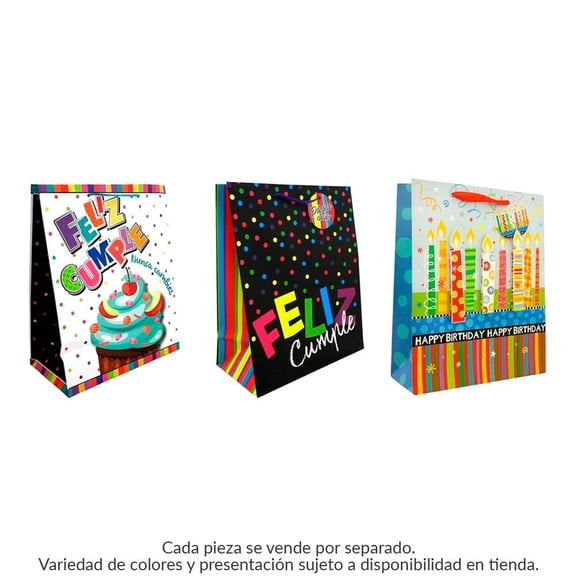 Bolsa para Regalo Dreams Art Grande 10x13 pulgadas Varios Modelos 1 Pieza