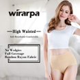 thumbnail image 2 of Culotte Taille Haute en Viscose pour Femmes, Douce et Respirante, 2 of 5