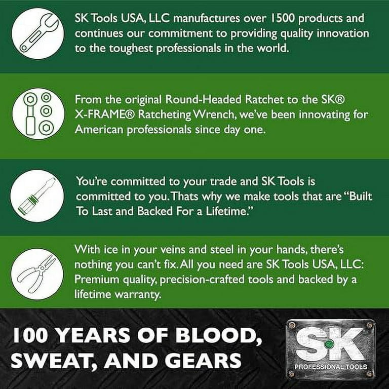 SK Tools USA 1/2″ Drive DT Series Ratchet Rebuild Kit – 800740-2 – Upgrade To 100-Tooth Mechanism