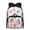 Axolotl Strawberry, variant on chaqlin Corgi Bulldog School Backpack for Girls 8-10,17 Inch Bookbag Front Pocket Knapsack Zippered School Bags with Insulated Lunch Box Attached 2 in 1