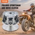 thumbnail image 2 of VEVOR Primary Drive Clutch for Polaris Sportsman 500 4x4 1998-2005, Primary Clutch EBS Type with Weights and Springs, Dynamic Balancing Treatment, Replace# 1321706, 2 of 9
