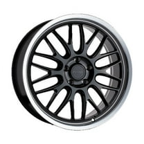Petrol Aluminum Rim P4C 20X8.5in Gloss Black with Machined Cut Lip Finish, 2085P4C405108B72