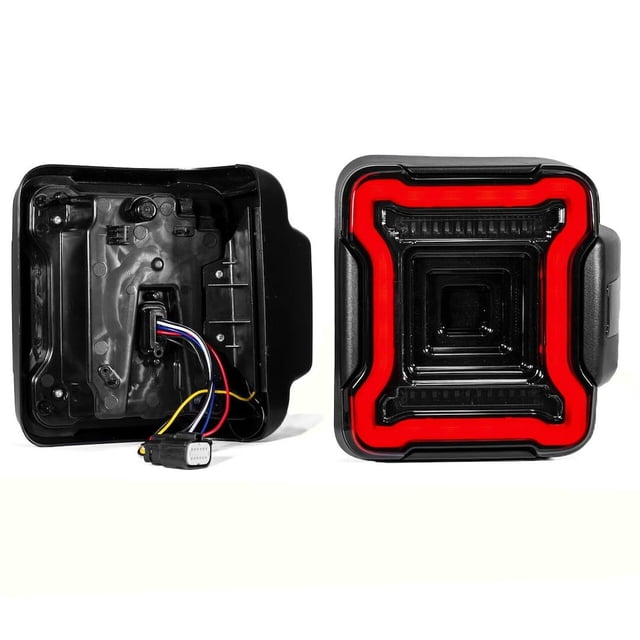 Kit de Luces Traseras XKGLOW para Jeep Wrangler JL con Lente Ahumada LED