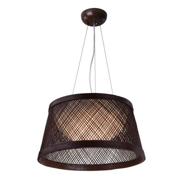 Maxim 54372CH Pendentif Lumineux Bahama 1 Pouce - Chocolat