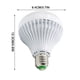 thumbnail image 3 of Smart Home Lights,LED Light Bulb With Integrated Bluetooth Speaker, E27 RGB Changing Lamp Wireless Stereo Audio,24 Keys Remote Control RGB Color Chang, 3 of 5