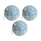thumbnail image 1 of Adornos de bolas de Navidad BLESIY 3 piezas decorativos 8 cm, 1 of 8