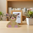 thumbnail image 4 of OUNONA Alpaca Animal Eyeglass Holder Stand, Decorative Organizer for Desk, Home, Office, Fun and Practical Accessory, 4 of 6
