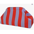 thumbnail image 2 of Woven Clutch Purse for Women Orange Purple, Striped Summer Woven Clutch Mahjong Tile Bag Dumpling Style Colorful Evening Handbag, 2 of 8