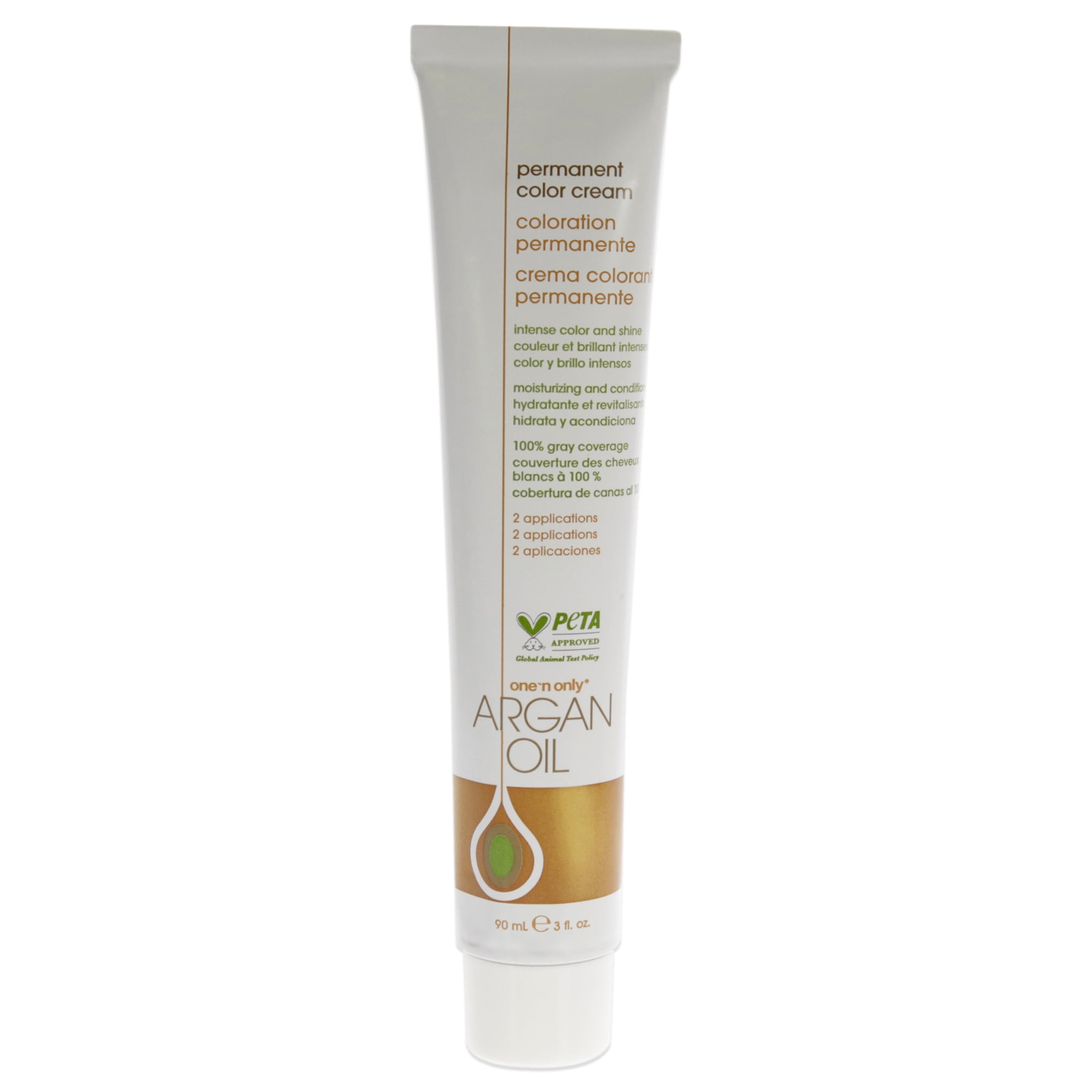 Argan Oil Permanent Color Cream - 6GM Dark Caramel Mocha Blonde