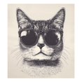 thumbnail image 6 of WOBOGO Cat with Sunglasses Pattern Magnetic Dishwasher Sticker Personalized DIY Beautiful and Practical Home Kitchen Decorations23×16in., 6 of 6