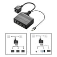 thumbnail image 6 of Ethernet Splitter Port for  Network Plug Connector Female, 6 of 8