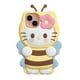 thumbnail image 1 of Funda de teléfono YAKVOOK Kawaii Cartoon Bee Cat para iPhone 15 Pro Max, 1 of 7