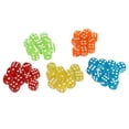 thumbnail image 2 of 6 Sided Game Dice, 50Pcs 6 Sided Translucent Dice Plastic  For Board Games, 2 of 8