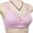Wine, variant on Generic Everyday Bra for Women Full Coverage Compression Bra No Underwire Lace Unlined Bras Lightly Padded Bras