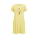 thumbnail image 5 of Camisón corto de talla grande para mujer, camisón de manga corta con estampado de pecho a la moda, camisón para mujer, 5 of 7
