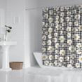 thumbnail image 2 of Waterproof Cute Boho Daisy Shower Curtain 72x72 Inch Boho Style Polyester Unique Shower Curtain for Bathroom Hotel Home Decor with 12 Plastic Hooks, 2 of 5