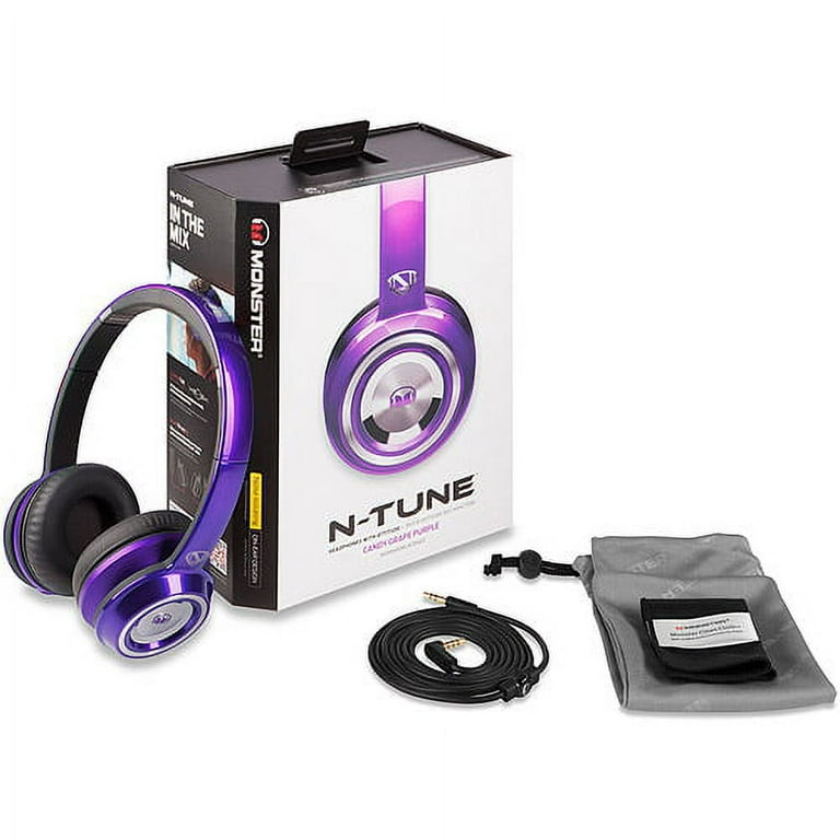 Monster Ncredible Ntune On-Ear, ControlTalk Universal Monster Ncredible Ntune On-Ear, ControlTalk Universal