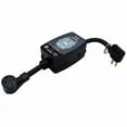 thumbnail image 3 of Hughes Auto Surge Protector PWD50-EPO Portable; 4800 Joules Of Advanced Surge Protection; 50 Amp; Bluetooth Connectivity; With Fault Indicator Light And Emergency Power Off; With Plug Head Handle Grip, 3 of 8