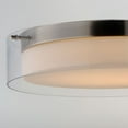 thumbnail image 3 of Maxim Duo 20'' Round Outdoor Flush Mount - Satin Nickel - 12286CLSWSN, 3 of 4