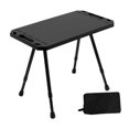 thumbnail image 1 of Mesa Plegable para Acampar, Mesa para Exteriores, Ligera, con Bolsa de Transporte, Muebles, Mesa de Picnic para Senderismo, Barbacoa Al Aire Libre, Pa negro, 1 of 8
