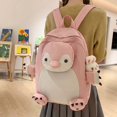 thumbnail image 2 of Cute And Stylish Soft Girl Penguin Backpack With Adorable Pendant For School Travel Sports, 2 of 7