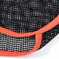thumbnail image 4 of TANBOM Men's Mesh Polyester Drawstring Boxer Briefs Underwear, Black/Fluorescent Green, M, 2-Pack, 4 of 6