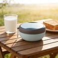 thumbnail image 3 of Boîte à Lunch Isotherme - Contenant Repas en Acier Inoxydable Incassable et Portable pour le Rangement des Aliments. Joint En, Bleu Clair, JKODE, 3 of 8