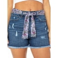 thumbnail image 4 of Celebrity Pink Women's Sash Belted Short, 4 of 4