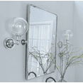 thumbnail image 3 of TEHOME Farmhouse Chrome Bathroom Mirror, 20x30 inches, Pivot Rectangle, Tilting, 3 of 6