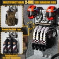 thumbnail image 2 of Motorcycle Helmet Holder Wall Mount, Motorcycle Helmet Rack, Helmet Stand with 4 Glove Clips, Hanger Helmet Stand for Motorcycle Accesories Storage, 2 of 7