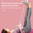 thumbnail image 7 of Multifunction Tension Rope with Digital Counter, Pedal Resistance Band, 4-Tube Elastic Pull Rope Fitness Sit-up Exercise Tension Rope Abdominal and Leg Trainer at Home Gym Yoga(Purple Counting Model), 7 of 7