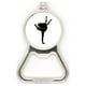 thumbnail image 1 of Sports Dance Dancer performance art Acero inoxidable Metal cerveza tapa sacacorchos, 1 of 3
