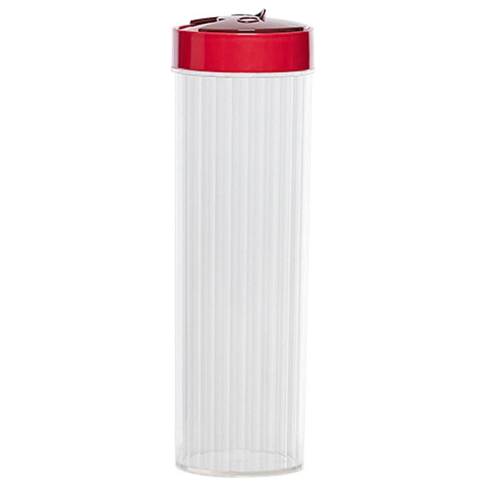 Xqxayjr under $5 3Pcs Airtight Pasta Container, Tall Clear Airtight Pasta Storage Container,Spaghetti Noodle Food Storage Jar with Lid,Kitchen Pantry Organization Canister