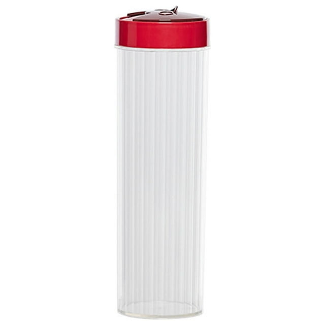 Vacuum Storage Bags Pasta Storage Container with Lid, Tall Clear Airtight Food Storage Jar with Lid Kitchen Pantry Storage Container for Spaghetti Jars Flour Cereals Coffee Beans Home Storage