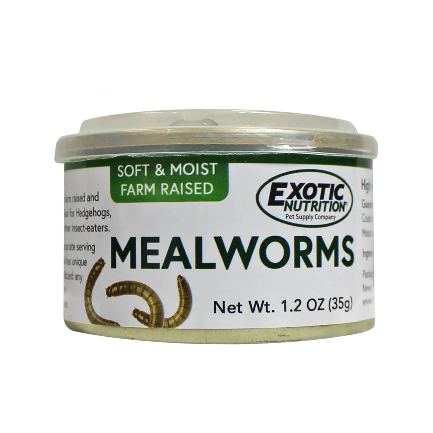 Canned Mealworms 35 g. (6 PACK) Small Pet Treat