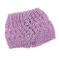 thumbnail image 1 of 1/6 gorro de punto cálido y para de 30 cm, accesorios de ropa de invierno para Púrpura CUTICAT Sombreros de muñeca de 30cm, 1 of 8
