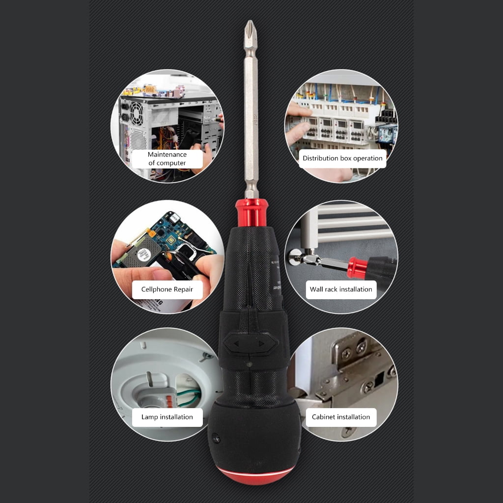 3.6V Cordless Screwdriver Cordless Electric Screwdrivers Hand Tool Mini Home Set