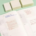 thumbnail image 6 of YIMWNYI Self Adhesive Transparent Notepads, 3x3 Inch Reusable Sticky Notes for Book Notes, Waterproof Page Markers for Office, Study, and Home Use, 100 Sheets Total, 6 of 9