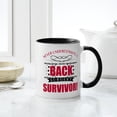 thumbnail image 4 of CafePress - Back Surgery Survivor Mugs - 11 oz Ceramic Mug - Novelty Coffee Tea Cup, 4 of 4