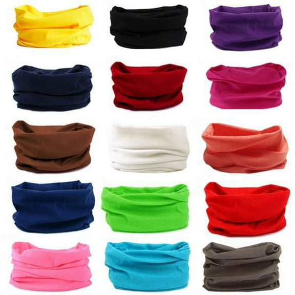 Shulemin Headscarf,Women Pure Color Cycling Headscarf Head Wrap Bandana Scarf Headwear Warm