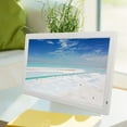 thumbnail image 1 of Digital Picture Frame, 23.6 Inch Digital Photo Frame 16:9 IPS Display 1920x1080 Support Video Sound Picture, Support 128GB Storage Card, Electronic Picture Frame for Friends Family, 1 of 7